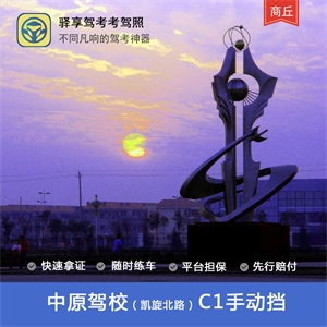 中原驾校logo